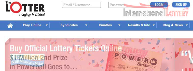 play international lotto online