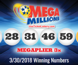 Mega Millions Lottery Draw Results OF 30/03/2018: The Grand Jackpot of $521 Millions Was Won By A Lucky Player In New Jersey