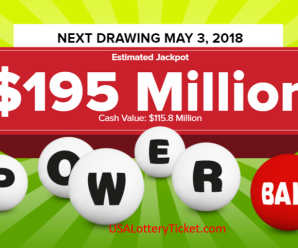 Powerball Lottery Draw Results Of 28/04/2018: There is one Lucky Player Becoming Millionaire