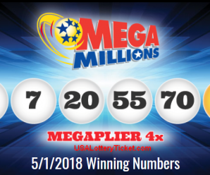 Mega Millions Lottery Draw Results Of 05/01/2018: Two Lucky Player Become Millionaire