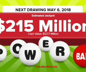Powerball Lottery Draw Results Of 05/02/2018: There are 3 Lucky Players Becoming Millionaires