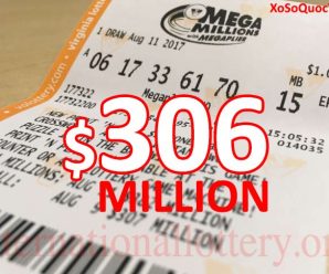 Mega Millions jackpot prize up to $306 million still waiting its owner