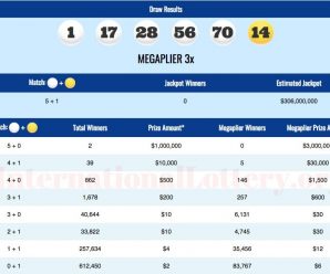 Mega Millions Lottery Draw Results on July 10, 2018: Two Men Became Millionaires