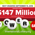 Powerball Jackpot rise to $147 million for Saturday’s Drawing