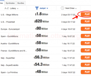3 Steps To Buy Mega Millions or Powerball Tickets Online From Worldwide