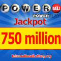 Following the Mega Millions, Powerball Jackpot rises to $ 750 million