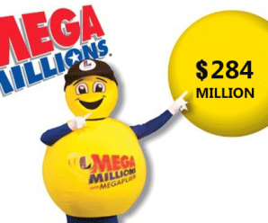 5 Millionaires on December 14. 2018, Mega Millions soars to $284 Million