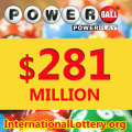 Two $1M Powerball tickets sold in MI and WA, Jackpot jumps up to $281M