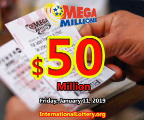 Mega Millions results for 01/08/19: Who will be the next $50 million jackpot owner?