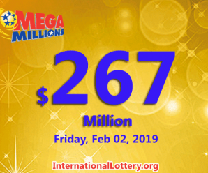 Mega Millions numbers for Feb.26; Jackpot increases to $267 million