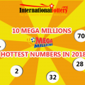 Top 10 Mega Millions Hottest numbers in 2018