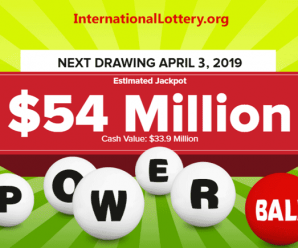Powerball jackpot now is $54 million: no winner of jackpot