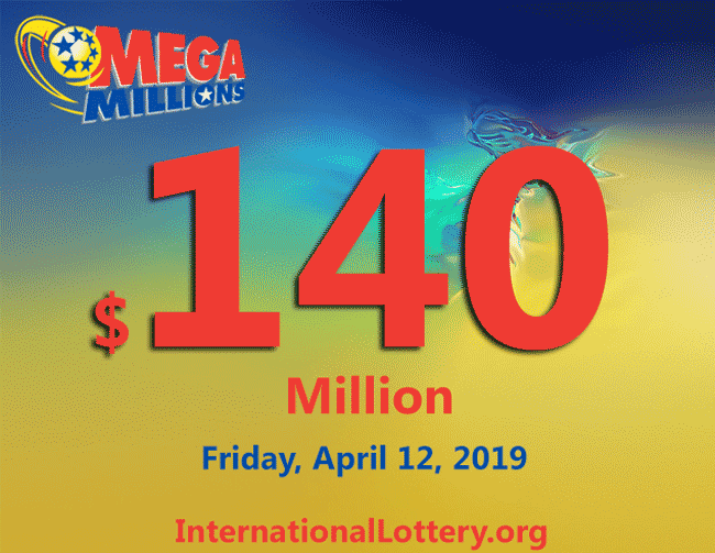 Mega Millions increases to 140 million for the next Friday's drawing