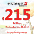 Two millionaires on 04.May with Powerball come from Florida and New Jersey