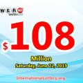 Powerball rolls over to $108 million for June 22, 2019