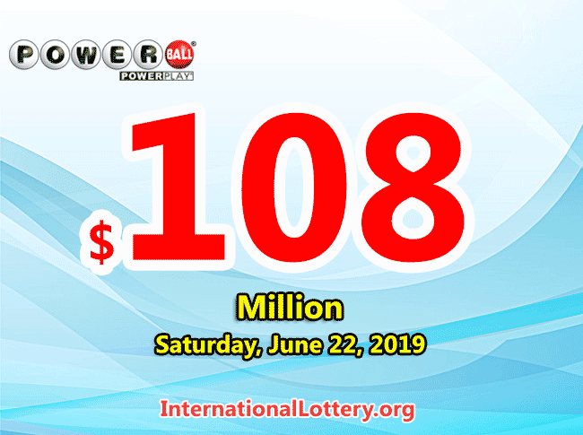 lotto numbers june 22 2019