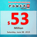 Powerball results for 19/06/05: Jackpot is $53 million