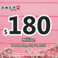 Massachusetts man won $1 million, Powerball jackpot is $180 million now