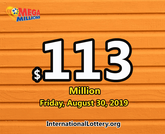 Mega Millions drawing results on 27 August 2019 Jackpot is 113