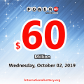 Powerball results for 19/09/28: Jackpot is $60 million