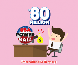 Jackpot $80 million of Powerball  was owned on Sept 04, 2019