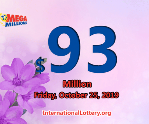 Results of October 22, 2019; Mega Millions rewarded $5 million to two lucky players