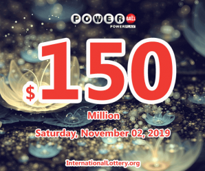 Result of Powerball on October 30, 2019: Jackpot is $150 million now