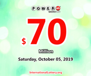 Powerball rolls over to $70 million for October 05, 2019