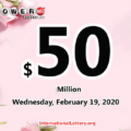 Powerball results for 2020/02/15: Jackpot is $50 million