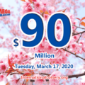 Mega Millions jackpot grows to $90 millions on March 17, 2020