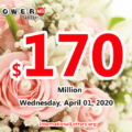 Powerball results of March 28, 2020: Jackpot raises to $170 million