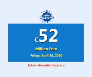 The results of EuroMillions Lottery on April 07, 2020; Now, jackpot is €52 million euro