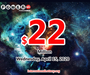 The result of Powerball of America on April 11, 2020
