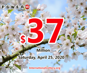 Powerball jackpot climbs to $37 million for April 25, 2020