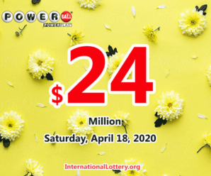 A second prize belonged to a California player; Powerball rolls to $24 million
