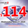 Powerball results for 2020/05/23; Jackpot is up to $114 million