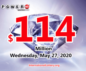 Powerball results for 2020/05/23; Jackpot is up to $114 million