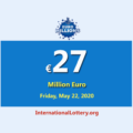 EuroMillions Lottery raises to 27 million Euro