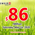 Result of Powerball on May 13, 2020: A player won $2 million