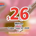 Results of June 16, 2020: Mega Millions jackpot raises to $26 million