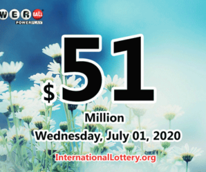 Result of Powerball on June 27, 2020: Jackpot is $51 million now