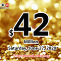 The result of Powerball of America on Wednesday, June 24, 2020