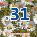 Two players won $5 million with Mega Millions on August 11, 2020