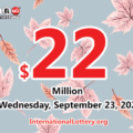 The results of Mega Million on September 22, 2020; Jackpot is $24 million
