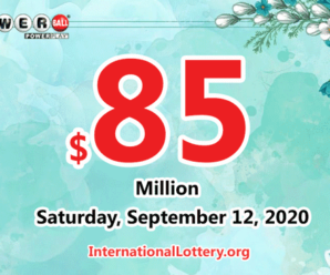 The result of Powerball lottery of America on September 09, 2020