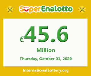 Results of SuperEnalotto lottery on September 29, 2020; Jackpot raises to 45.6 million Euro
