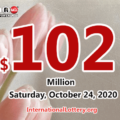 Result of Powerball on October 21, 2020: A player won $1 million