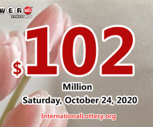 Result of Powerball on October 21, 2020: A player won $1 million