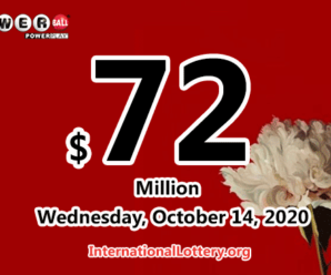 Powerball jackpot now is $72 million; A new winner of $1 million
