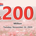 Mega Millions results of November 20, 2020, Jackpot is at $200 million